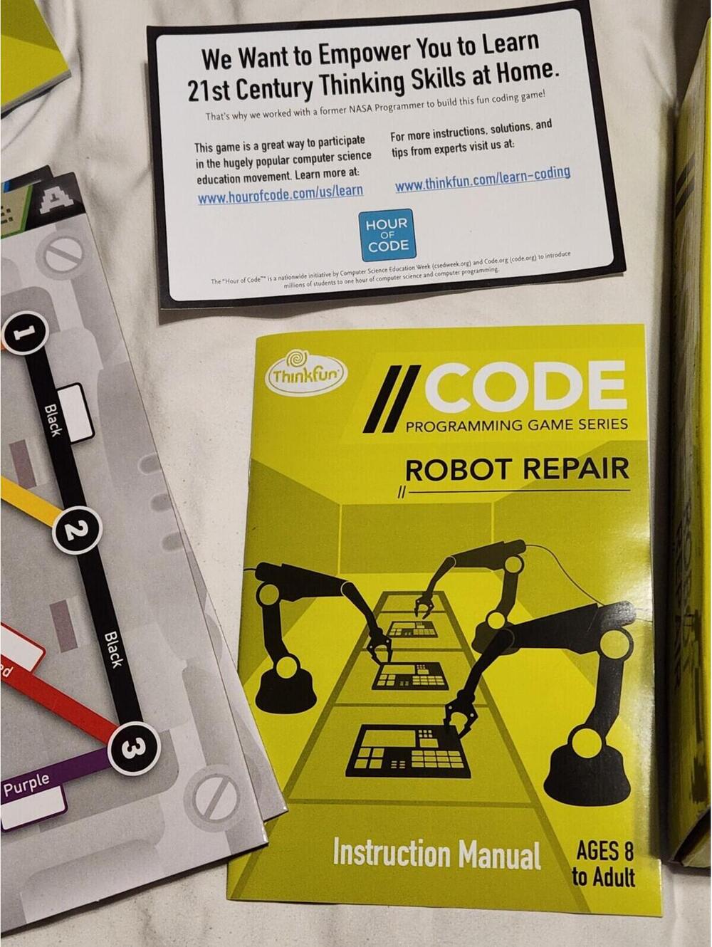 STEM Code Programming Game Series Robot Repair Thinkfun Coding Concept - Picture 4 of 8
